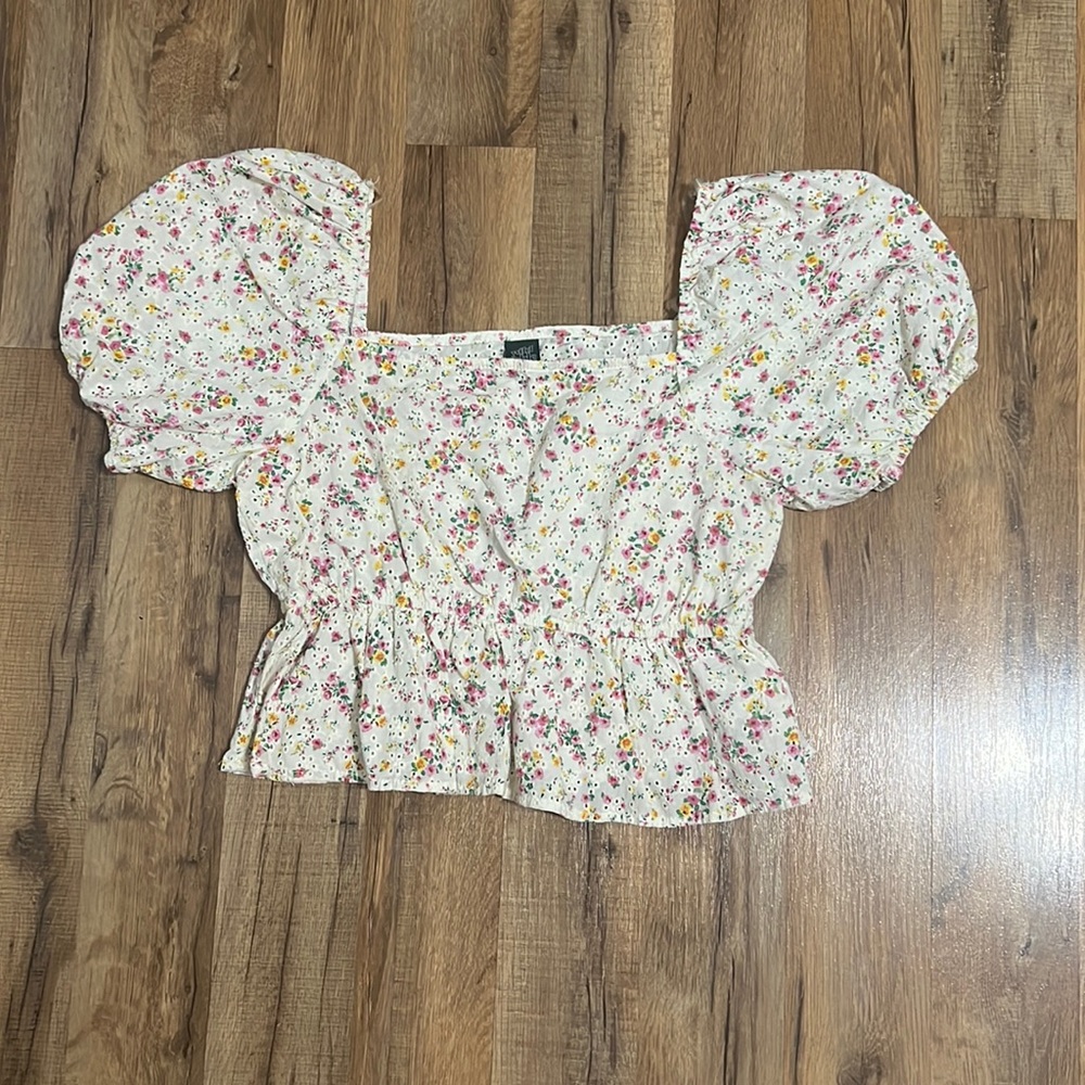 Wild Fable Floral Crop Top